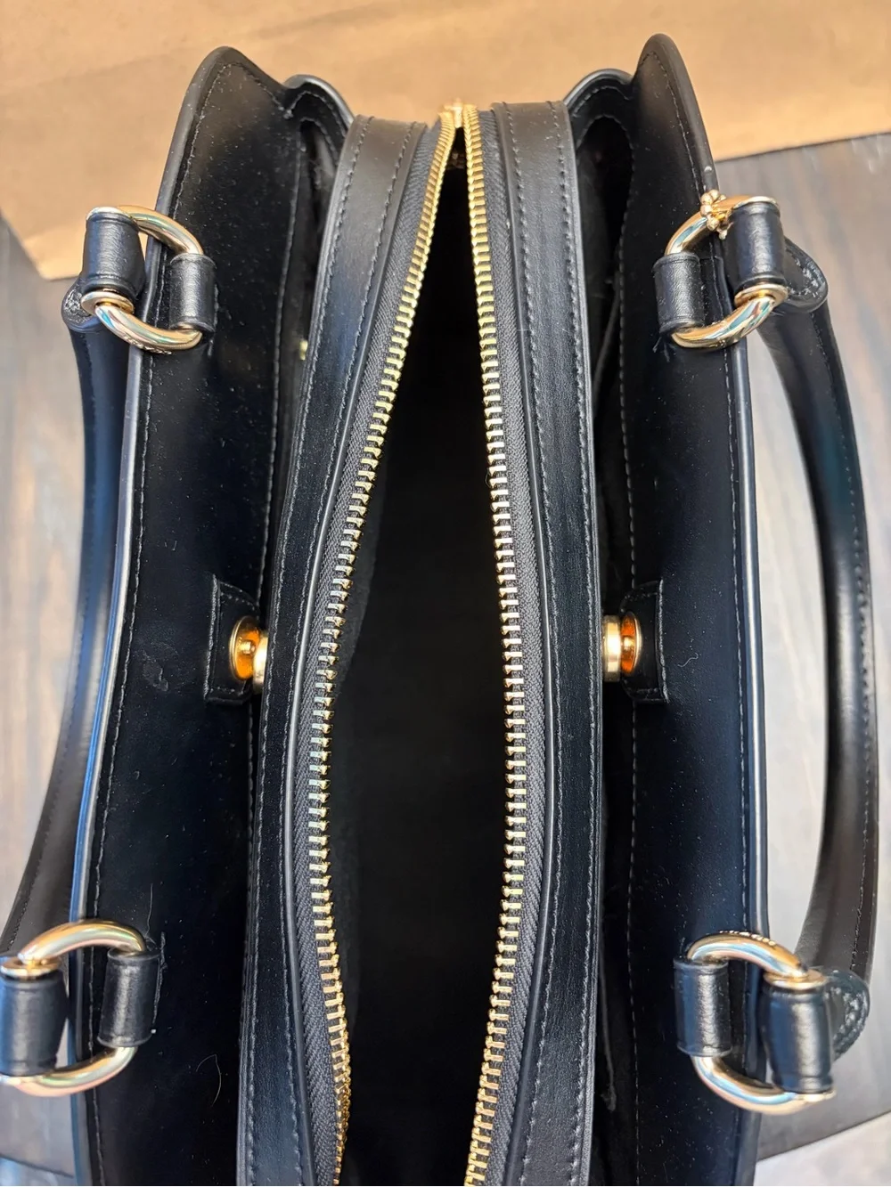 Coach Lillie Carryall in Dark Brown Signature Canvas